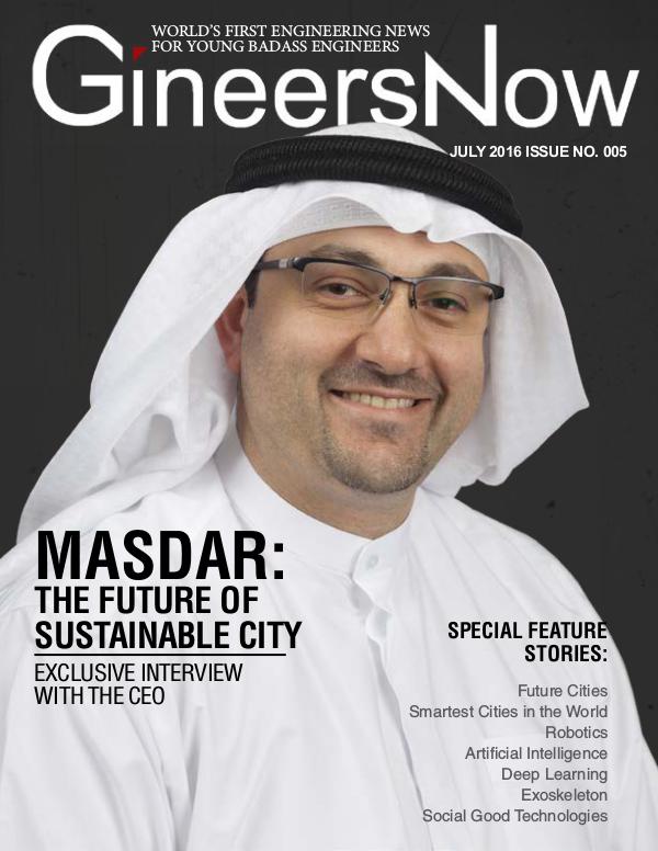 Masdar Smart City and Robotics - GineersNow Engineering Magazine Masdar: The Future of Sustainable City in Abu Dhab