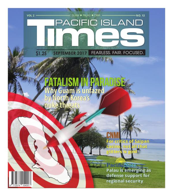 Pacific Island Times September 2017 Vol 2 Issue No. 12