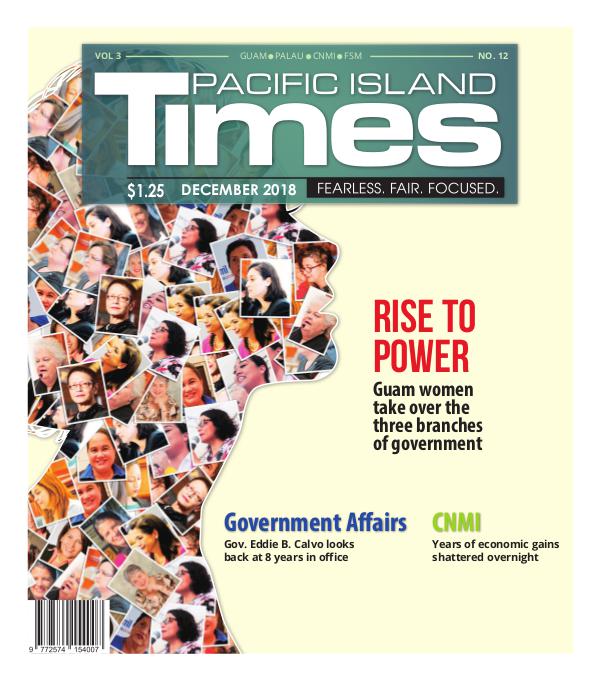 Pacific Island Times PIT December 2018 Vol 3 No 12