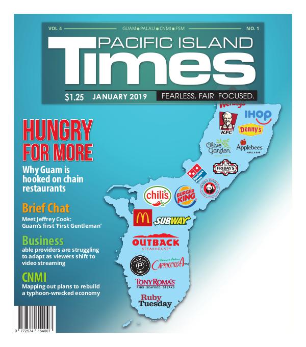Pacific Island Times January 2019 Vol. 4 No. 1