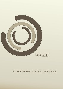 BPCM Vetting Services 2014