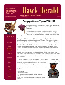 Hawk Herald May 2013  |  Volume 9  Issue 4