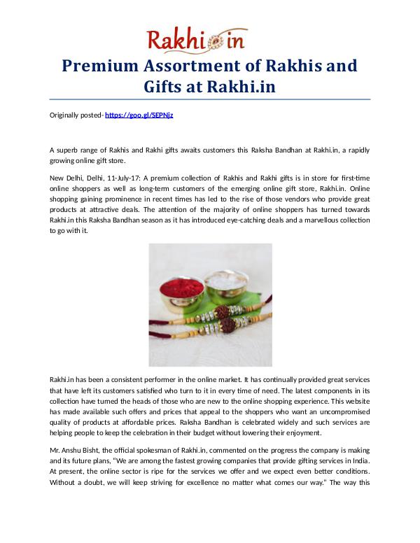 Premium Assortment of Rakhis and Gifts at Rakhi.in Premium Assortment of Rakhis and Gifts at Rakhi.in