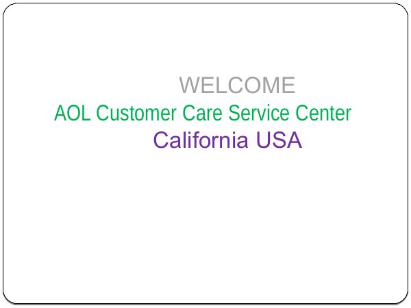 AOL customer support phone number +1-855-490-2999 AOL_Customer_care_service