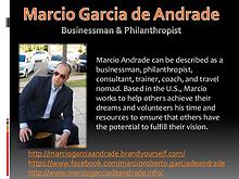 Marcio Garcia de Andrade - Businessman & Philanthropist