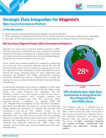 Strategic Data Integration for Magento's Open Source Ecommerce Stores