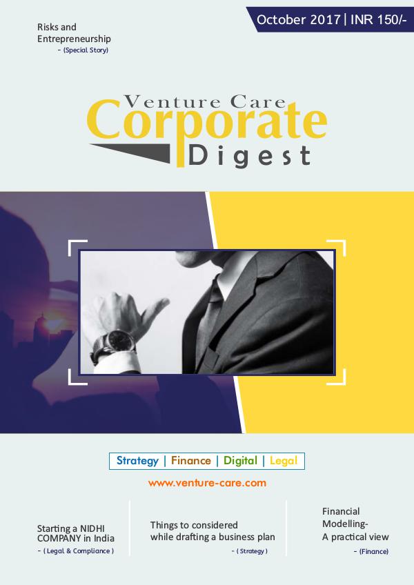 Corporate Digest Magazine- October/2017 Corporate-Digest-magazine-october