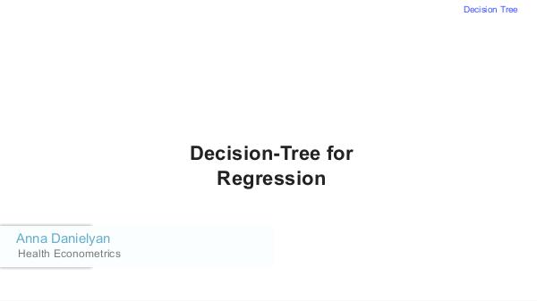 AUA Regression Tree