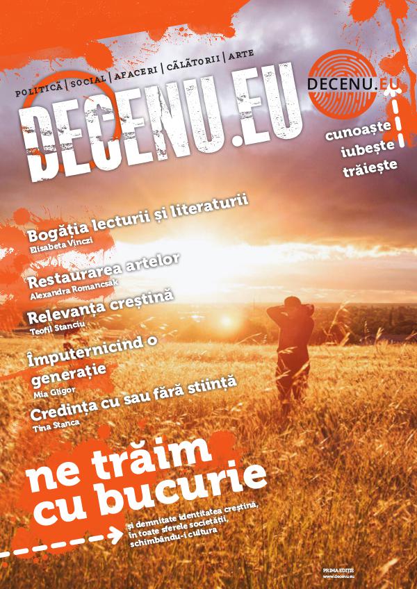 Revista Decenu.eu Prima ediție