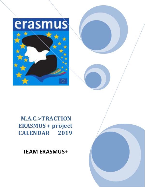 CALENDAR ERASMUS PROJECT calendar (bun)