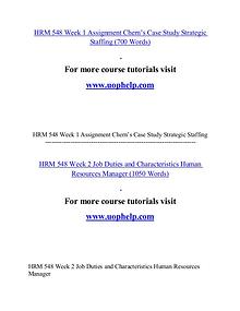 HRM 548 help Minds Online/uophelp.com