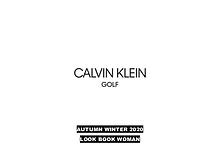 Calvin Klein Golf AW 20 Ladies Look Book