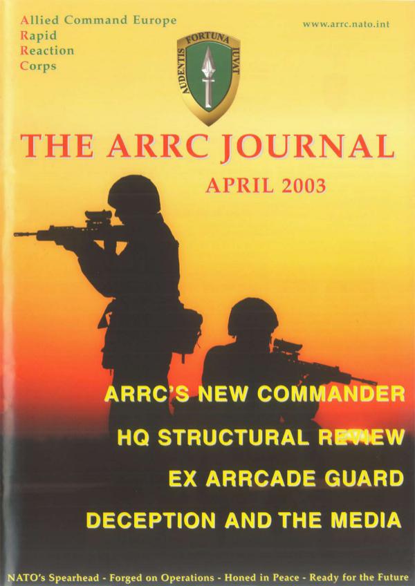 ARRC Journal April 2003