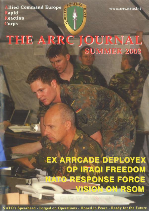 ARRC Journal Summer 2003