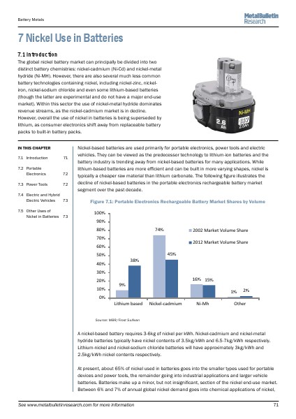 Metal Bulletin Research Ten Year Strategic Outlook for the Primary Battery