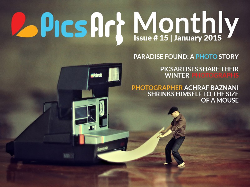 PicsArt Monthly Magazine January Issue 2015