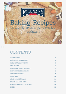 McKenzie's Baking eBook Volume 1