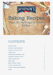 McKenzie's Baking eBook