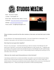 DJ REM STUDIOS Webzine October 2013 Issue 6
