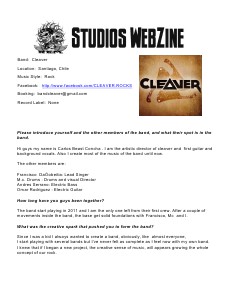 DJ REM STUDIOS Webzine January Issue 1