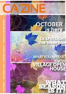 Community Advisor Newsletter October 2013