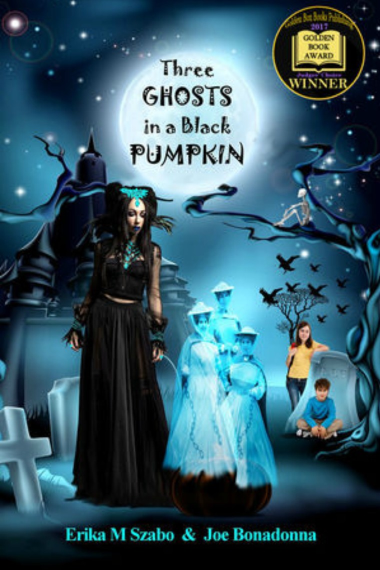 Golden Box Book Publishing Three Ghosts in a Black Pumpkin