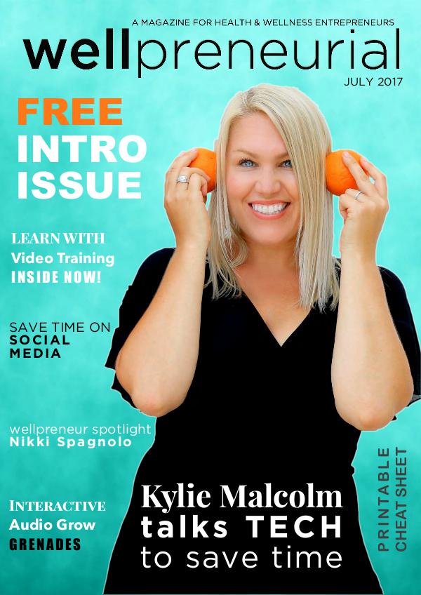 Wellpreneurial Magazine - Free Editions July 2017