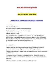 CSEC 640 Lab2 Assignment