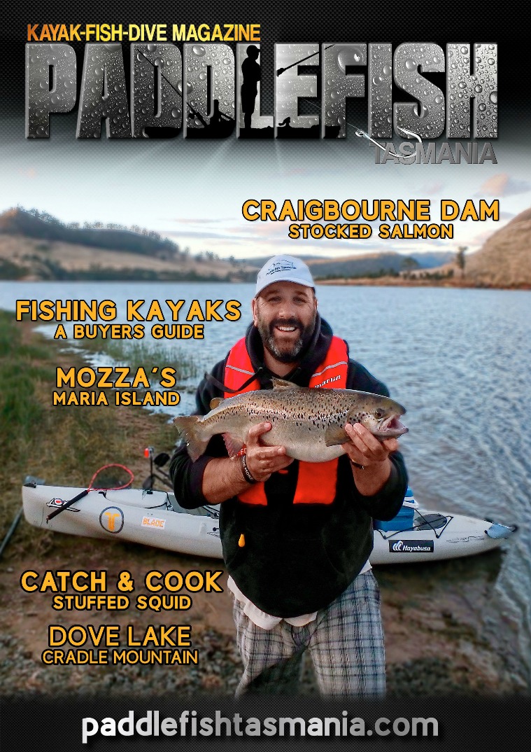 Paddlefish Tasmania (Kayak-Fish-Dive) Magazine Edition 2 (Summer)