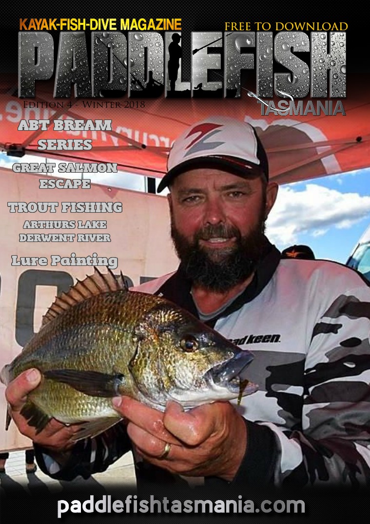 Paddlefish Tasmania (Kayak-Fish-Dive) Magazine Edition 4 (Winter)