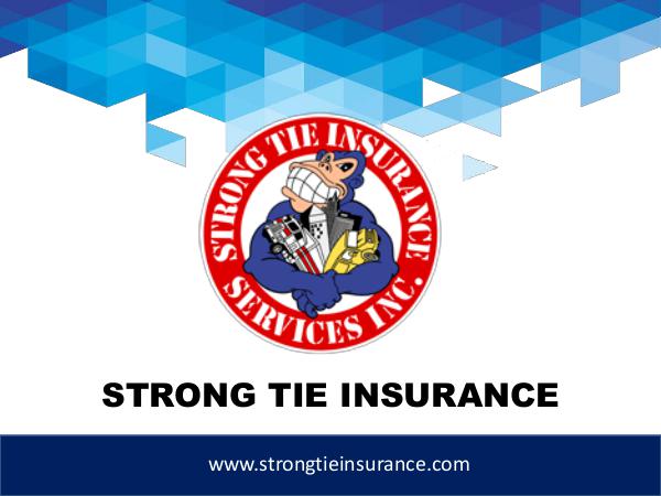 Strongtie Insurance Strong Tie Insurance