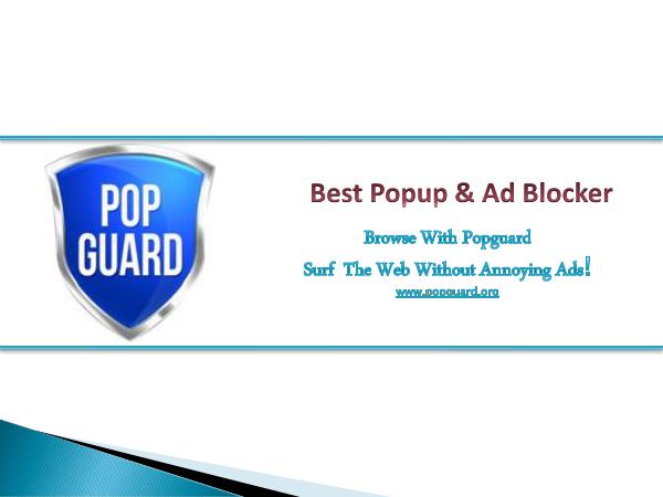 Pop Guard Pop Guard - Best Popup & Ad Blocker