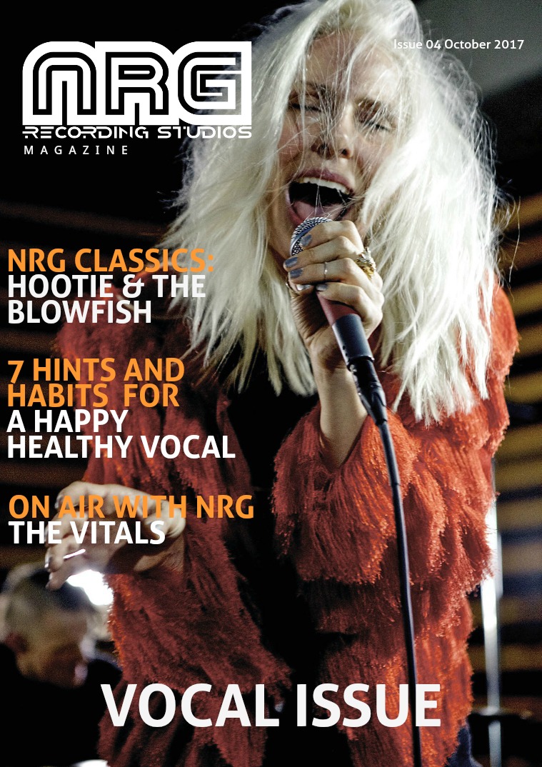 NRG Recording Monthly Magazine October 2017: Vocal Issue