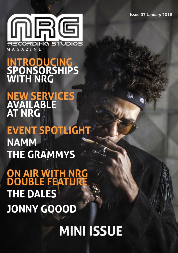 NRG Recording Monthly Magazine January 2018: Mini Issue