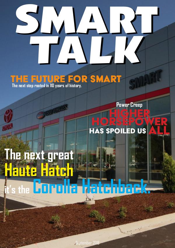 Smart Talk Newsletter - Toyota in Madison, WI Smart Talk September