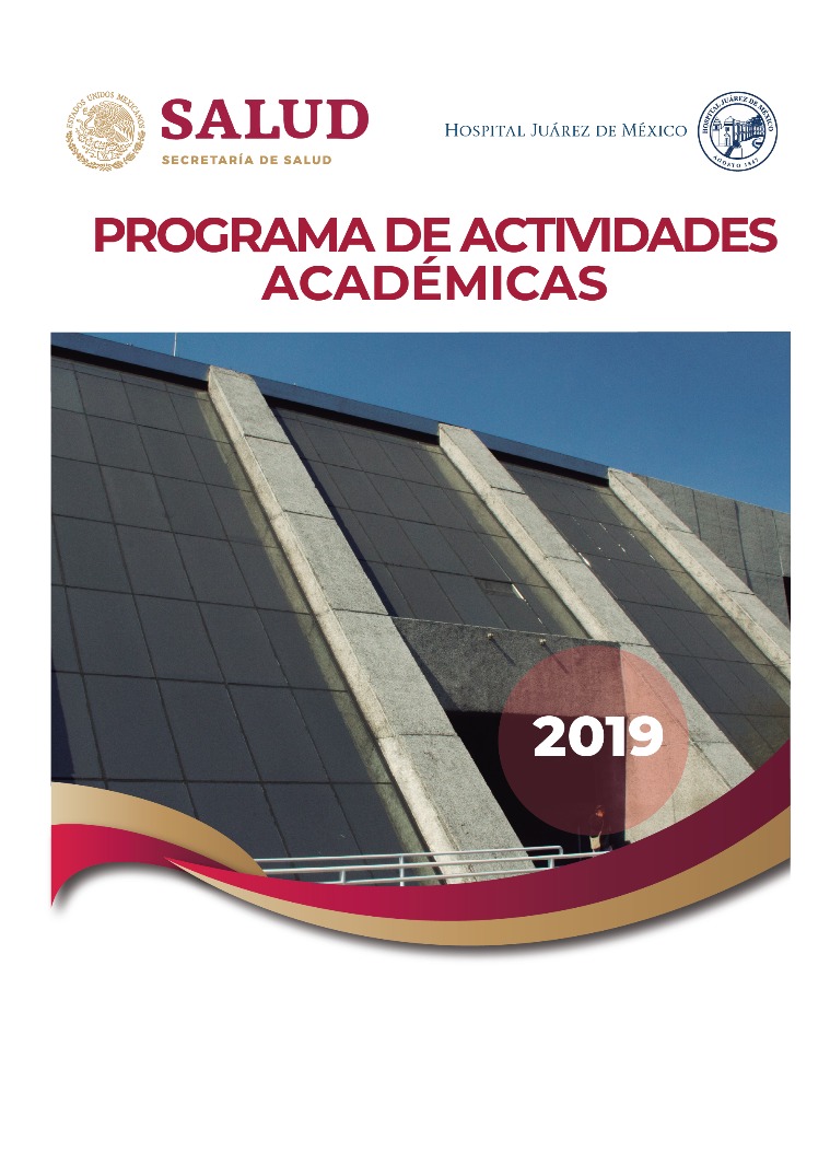 Programa de Actividades 2019 Programa de Actividades 2019