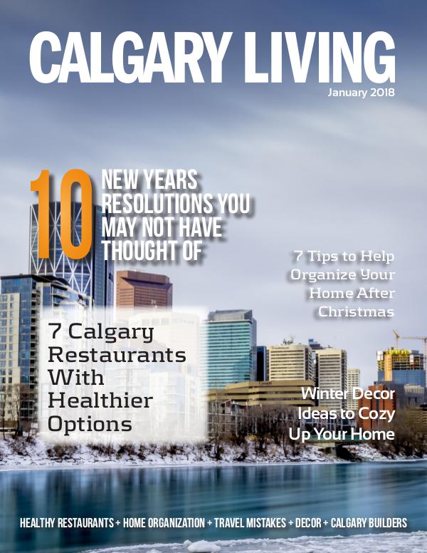 Calgary Living Magazine January 2018