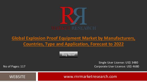 Global Explosion Proof Equipment Market 2017-2022 |Growth|Demand|Dist Explosion Proof Equiptment