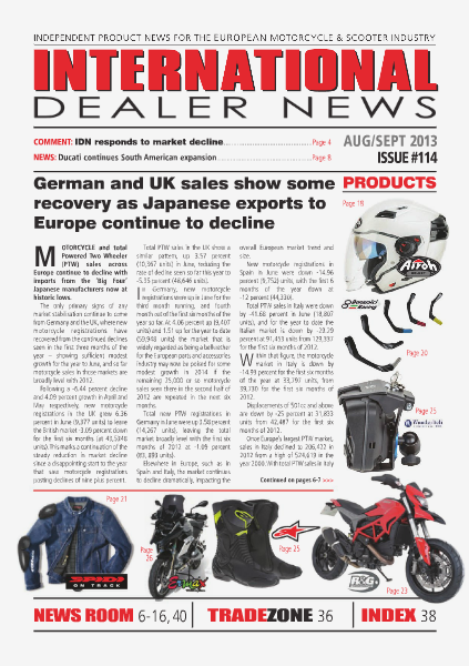 International Dealer News IDN 114 Aug/Sept 2013