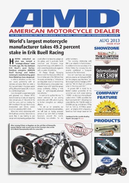 American Motorcycle Dealer AMD 169 August 2013