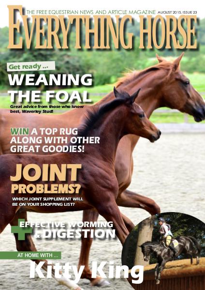 Everything Horse magazine, August 2015