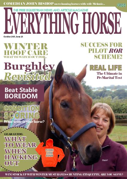 Everything Horse magazine, October 2015