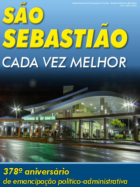São Sebastião - Cada Vez Melhor 21/07/2014