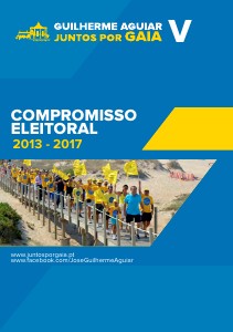 Guilherme Aguiar - Juntos por Gaia - Compromisso Eleitoral 2013-2017