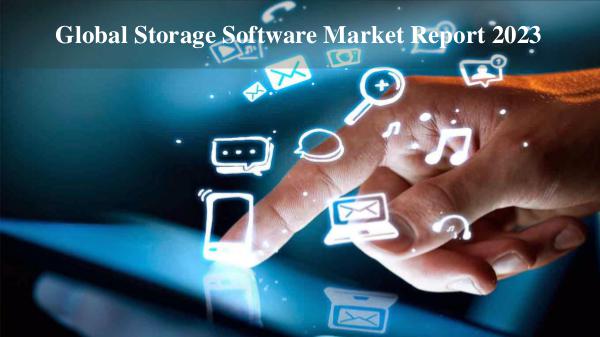 Market Research Reports Storage Software
