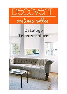 Catálogo Decovent - cortinas roller 2017