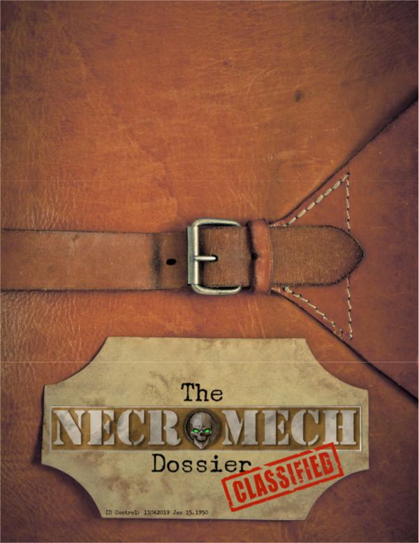 The NecroMech Dossier Core Manual November 2019