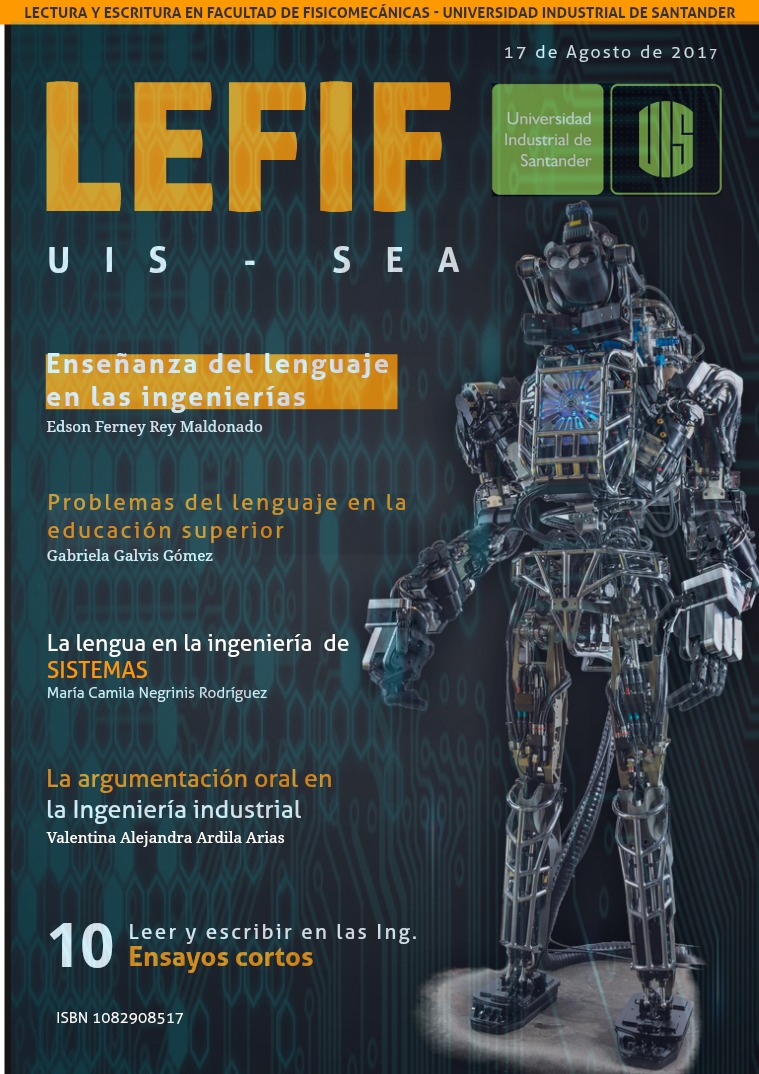 REVISTA LEFIF Volumen 1. Año 2017