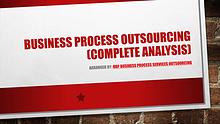 Business Process Outsourcing (Complete Analysis)
