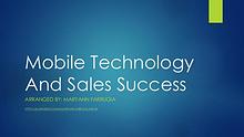 Mobile Technology And Sales Success